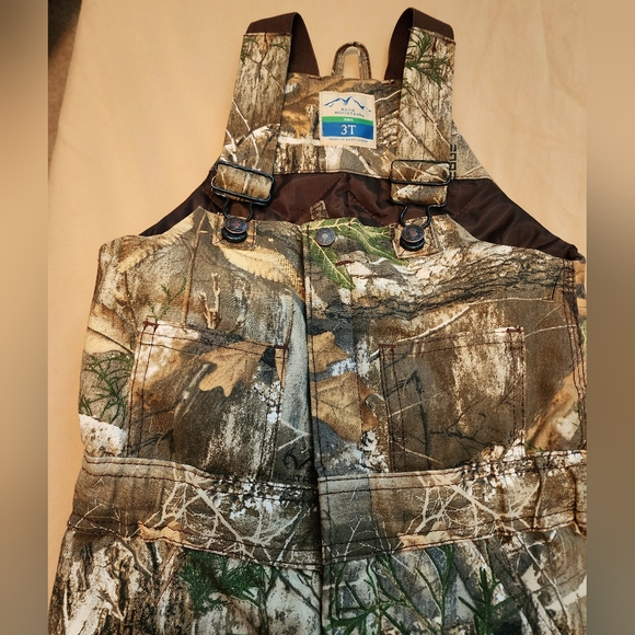 Blue Mountain Toddler Boys' Insulated Camouflage Bib, Size 3T - Picture 2 of 9